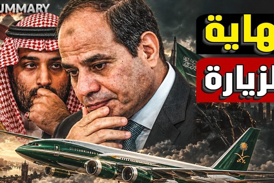 لماذا غادر ولي العهد السعودي القاهرة على وجه السرعة؟ بعد غلق ميناء ينبع